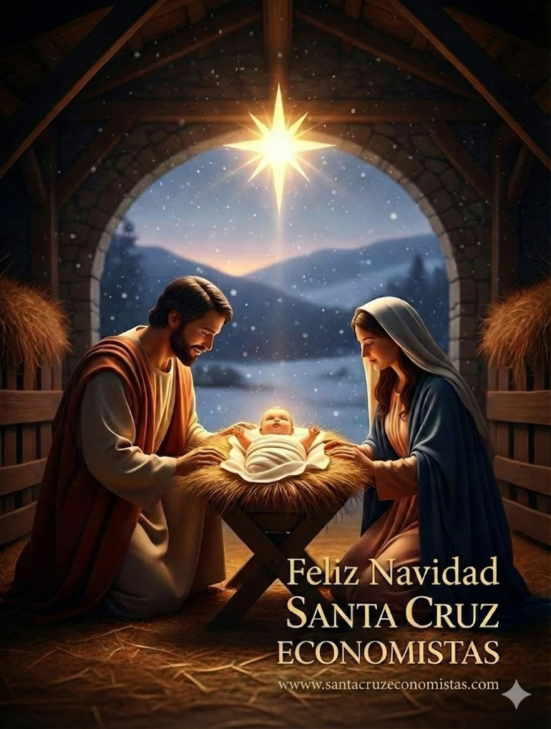 Feliz Navidad y Próspero Año 2026 1 - Santa Cruz Economistas